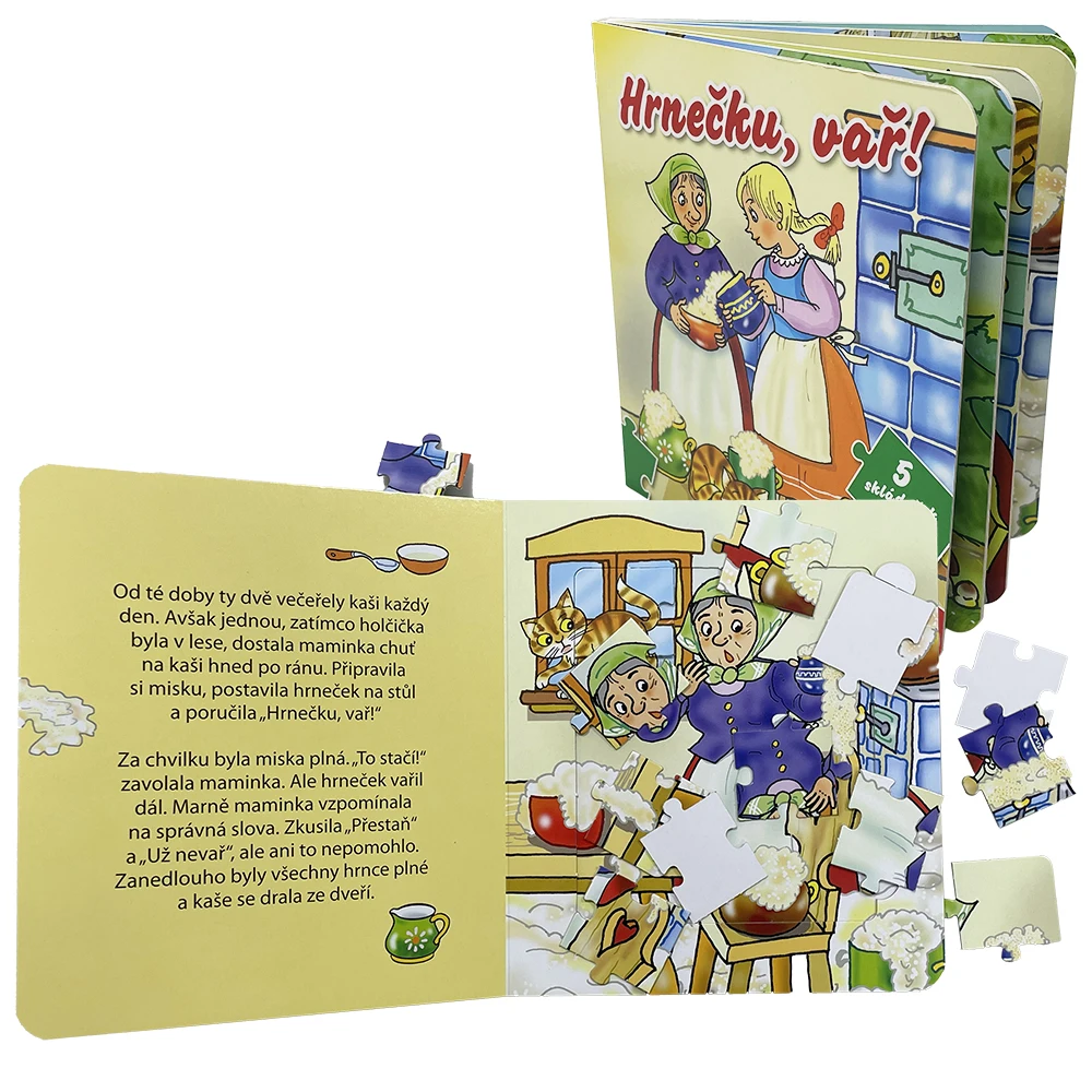 Бесплатные образцы ABC Puzzle Books Развивающие детские раскраски картонная полноцветная доска для печати книг услуги