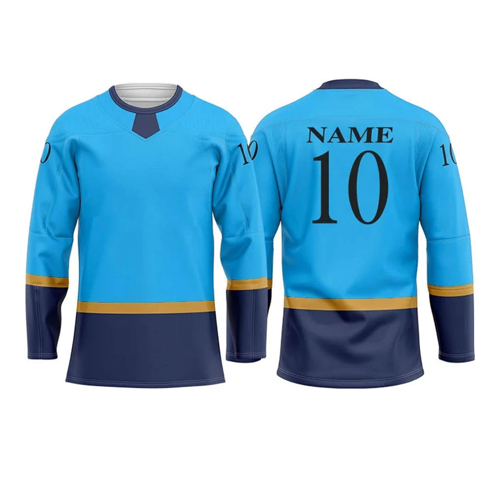 Top Trending Custom Made Ice Hokey Jersey Long Sleeve Ice Hockey Jersey For Team supplier from Pakistan