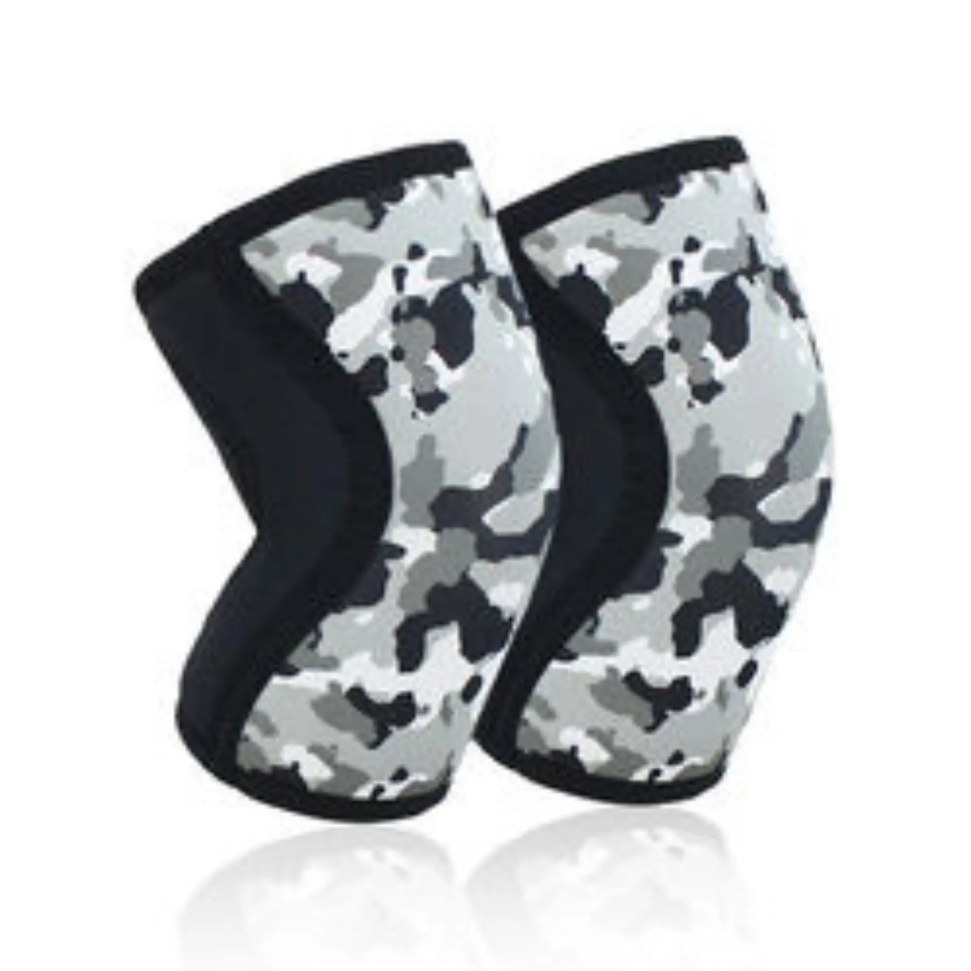 New Arrival Custom Sports Fitness Knee Sleeve 7mm Camouflage Neoprene Weightlifting Support Protective Knee Brace