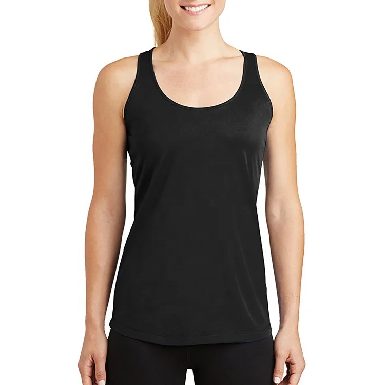 Custom Stringer Vest Singlet Gym Workout Fitness Tank Top Ladies Yoga Active Racerback Women 80 cotton 20 Polyester Tank Tops