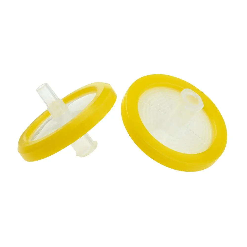 Syringe Filter 0.22um 25mm Sterilized CA Replaceable Syringe Filter Plastic Needle Filters