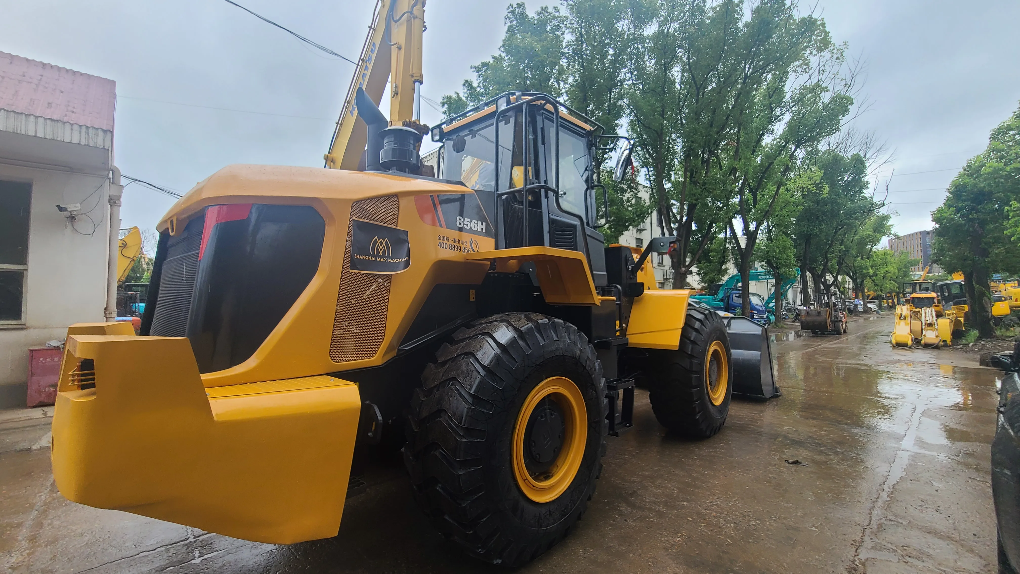 Wheel loader Liugong 856H 856 Chinese Heavy construction machinery equipment with Hydraulic System Made in China HIGH quality