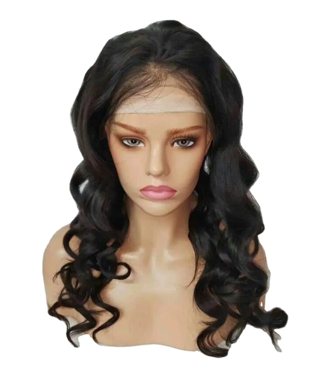 Hot Selling Raw Unprocessed Human Hair HD Transparent Lace Wigs With Thick End At Wholesale Factory Price