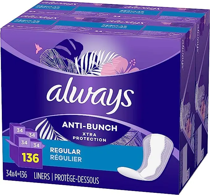 Всегда анти-Bunch Xtra защита трусики для женщин обычные без запаха количество 136