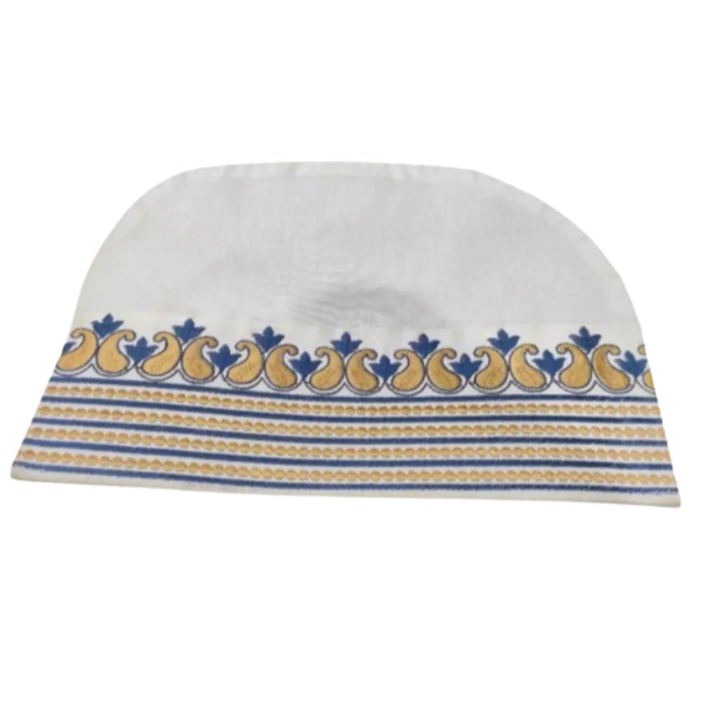 New Islamic Men Stylish Omani Prayer Hats Muslim Topi Cap New Taqiyah Designer Era Embroidered Prayer Cap Other Ha