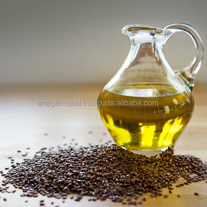Flaxseed Oil High Quality Turkey Linseed Oil 100% Daily Natural Organic Pure Essential Oil 1000 ML