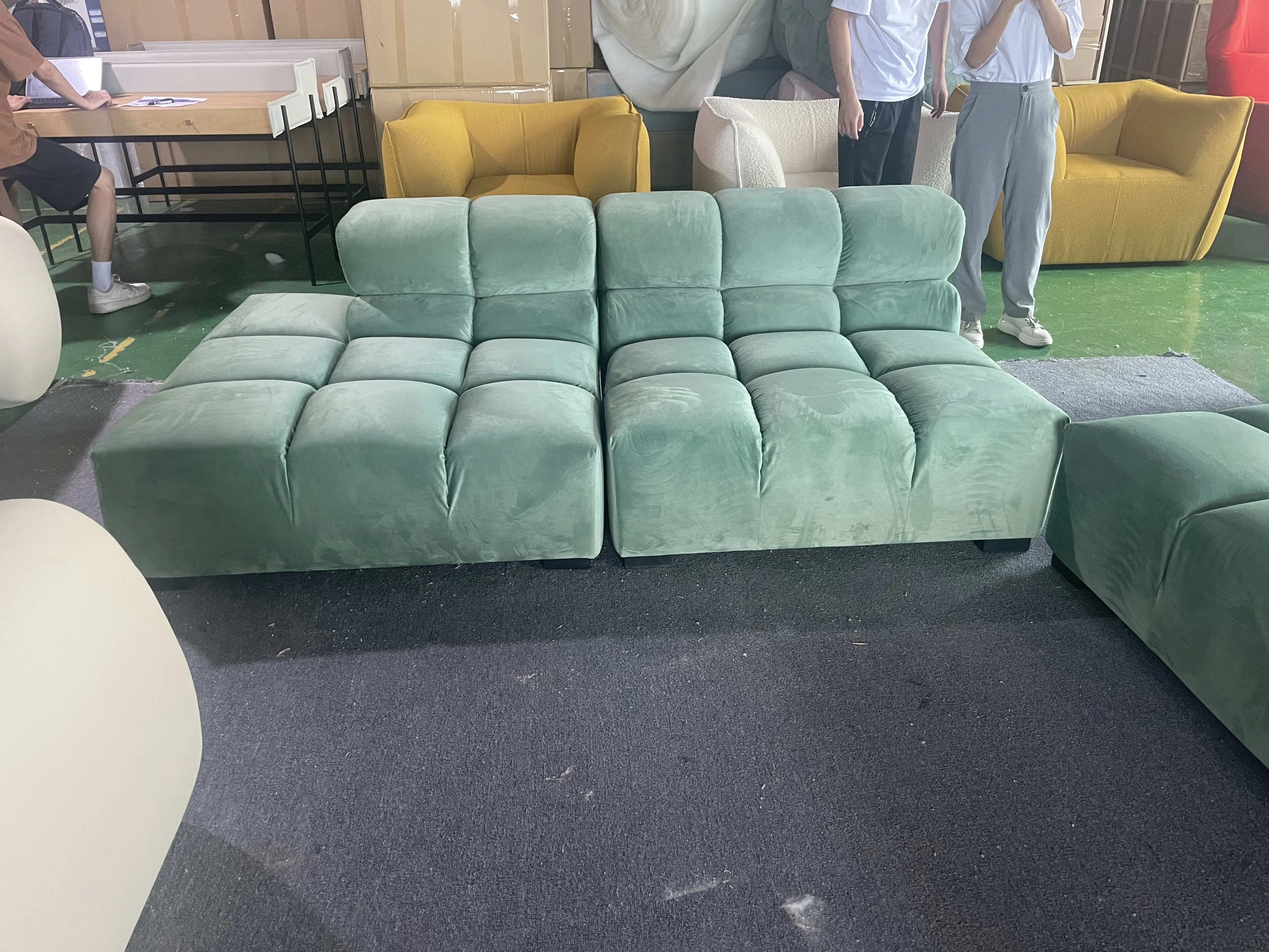 Ready to ship living room furniture modern living room sofas modular sofa