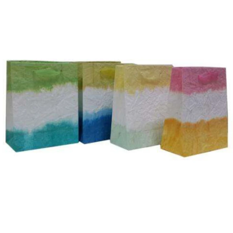 Custom print retail shopping bag full sizes dye printed paper tote bag for clothing packaging with customized printing OEM