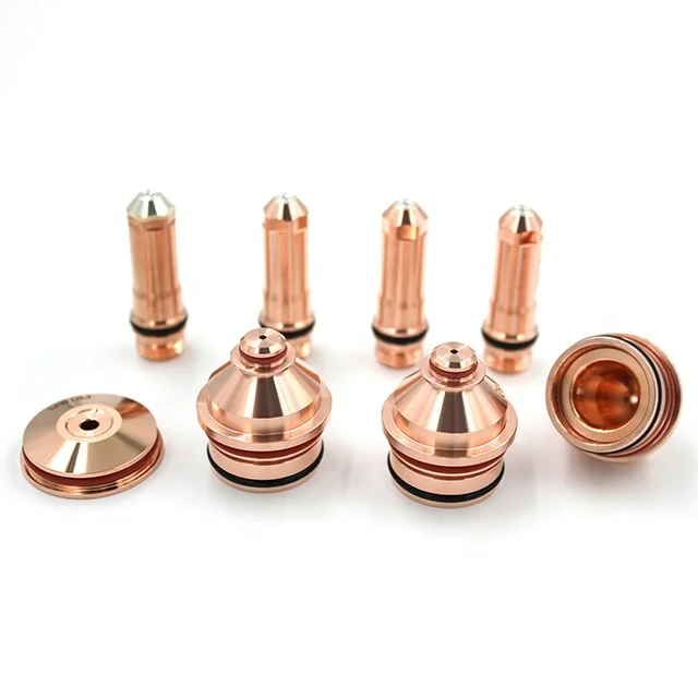 Заводская поставка медных плазменных расходных материалов, сопло/электрод/упорная крышка 220854