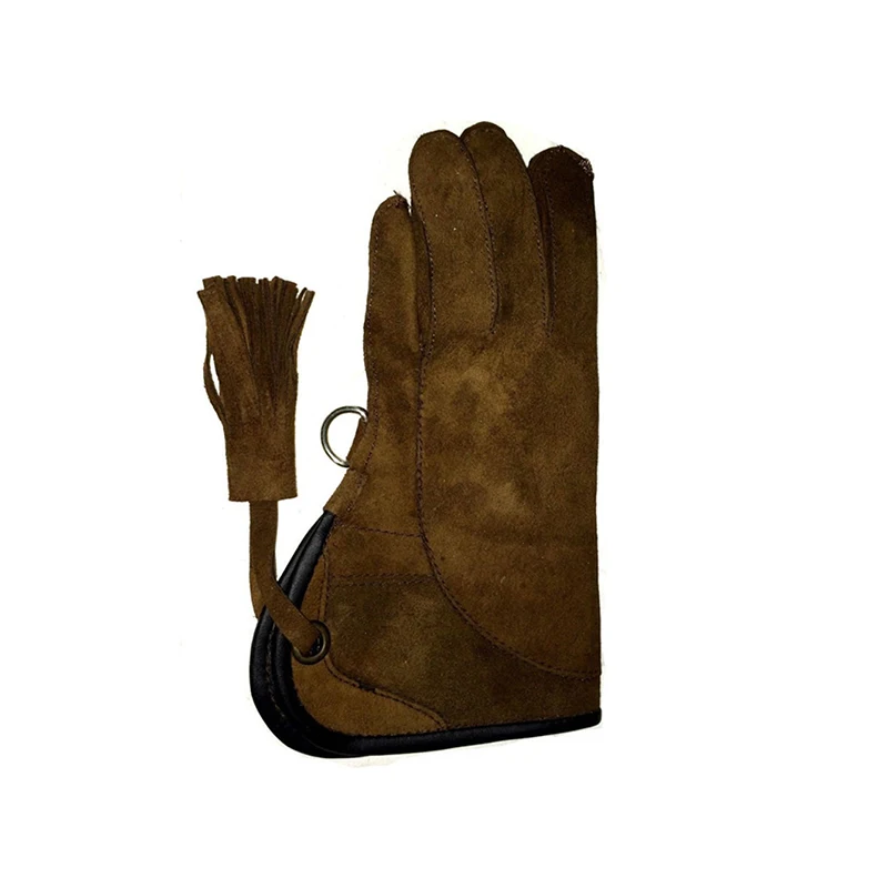 Wholesale new Arrival Double Layer Soft Leather Falconry Gloves for Wild Hunting Falcon Glove