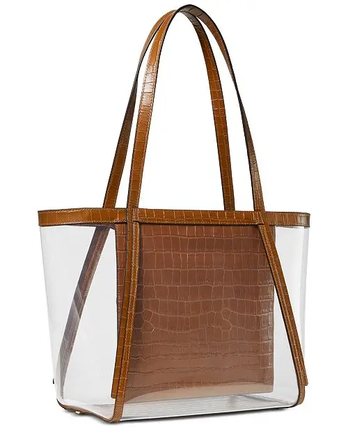 Innovative Fashion Plastic Tote Hand Bag Womens Handbag Purse Backpack Bookbag Unisex Bag