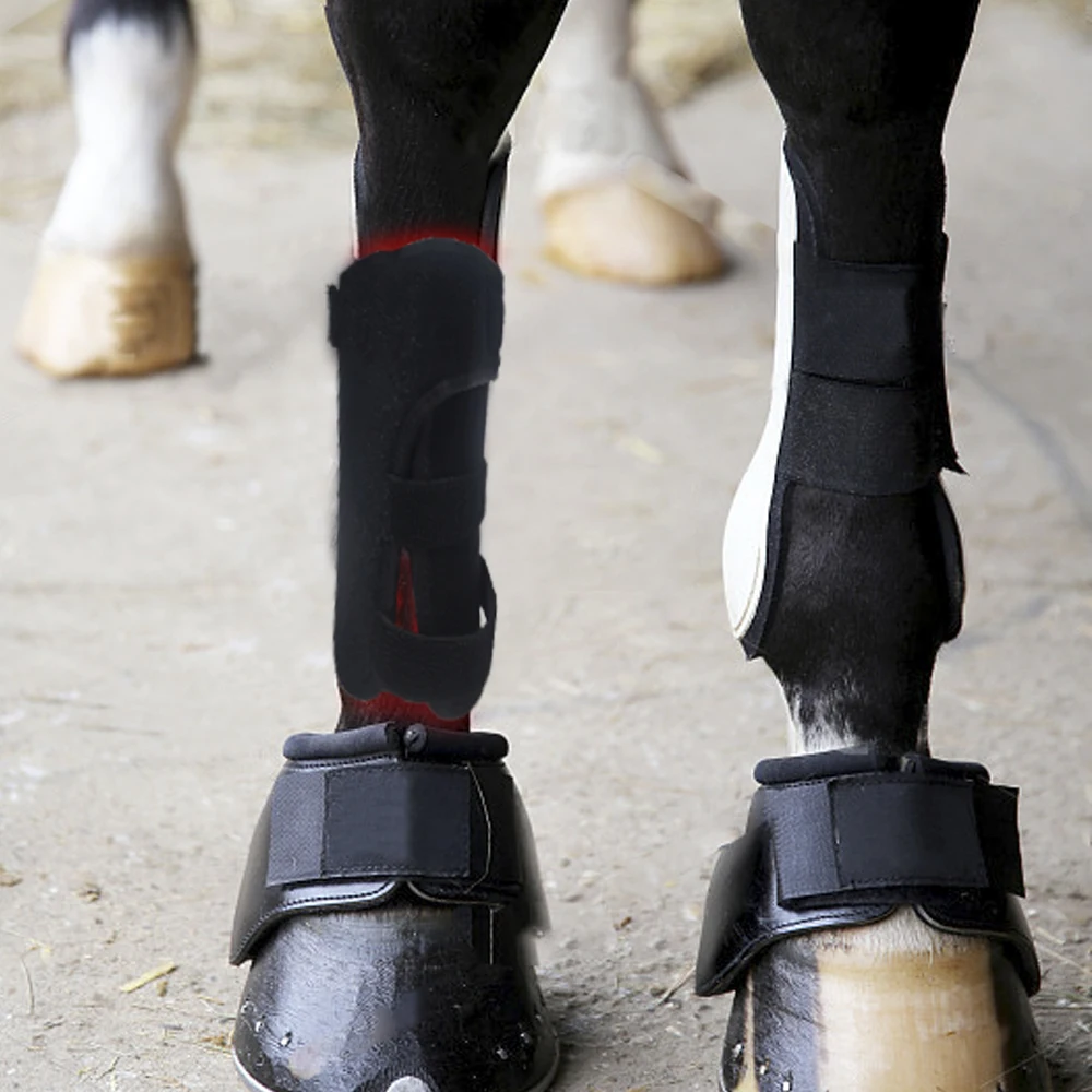 Built in battery Barn Use Equine Slipper 660nm 850nm Infrared LED Red Light Therapy Horse Boots PDT Pet Muscle Relax Pain Relief