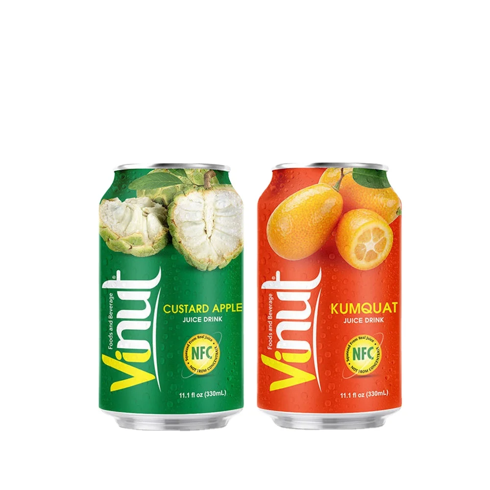 Консервированный завод VINUT Kumquat для фруктового сока 330 мл продажи ODM-сервис из Вьетнама