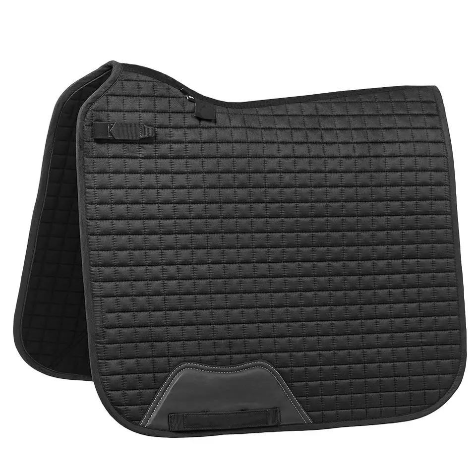 2023 Dressage and Jumping Style Horse Saddle Pad Cotton Filled with Polycotton Lining for Horse Riding