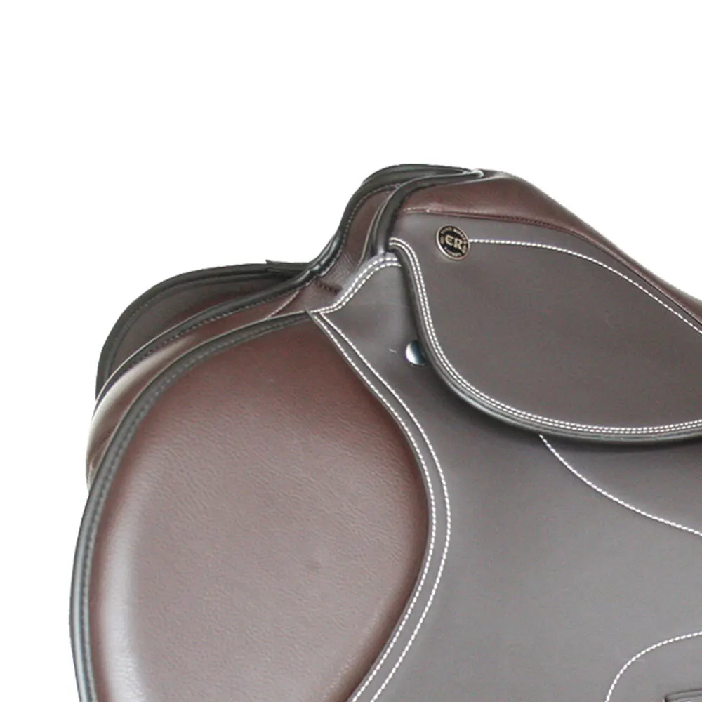 Great Quality Pakistan PU Leather Horse Saddle For Racing / Leather English Horse Saddle