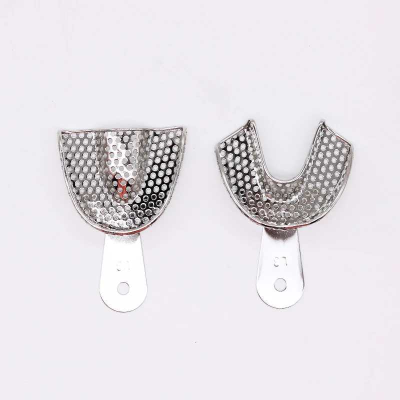 Dental Autoclavable Metal Impression Trays Stainless Steel Impression Trays Dental Impression Trays Set for best Impressions