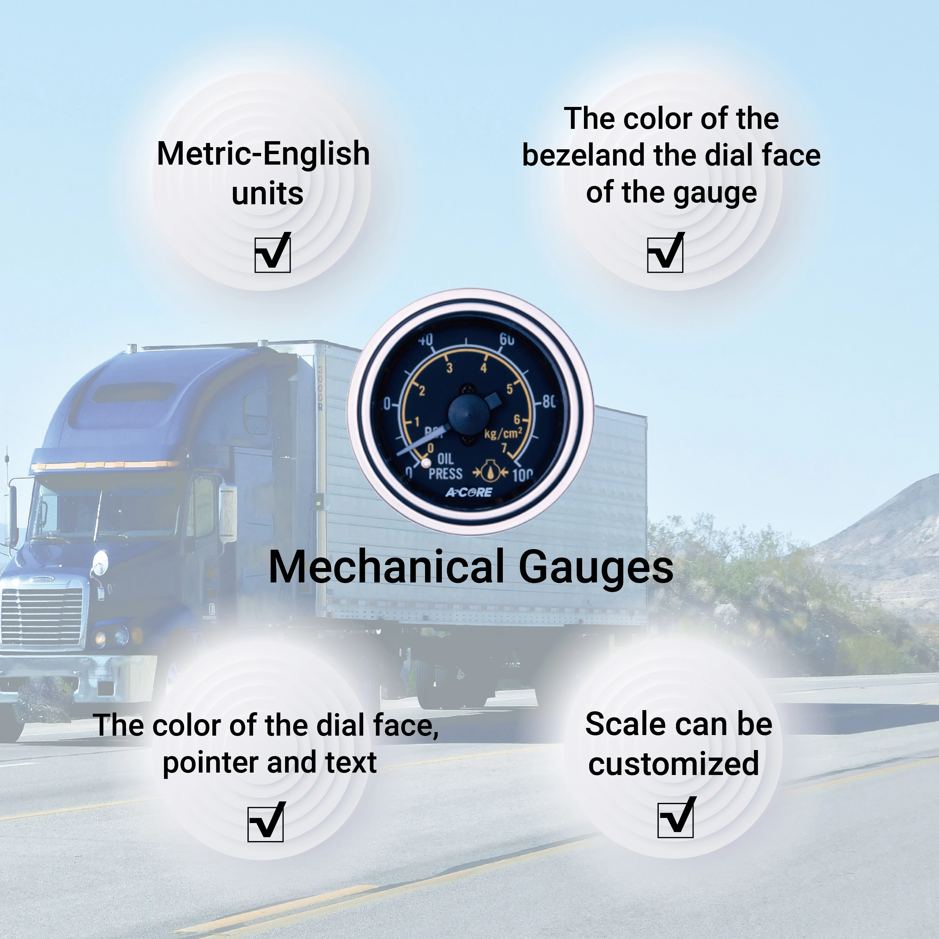 Wholesale High Quality Universal Car Speedometer