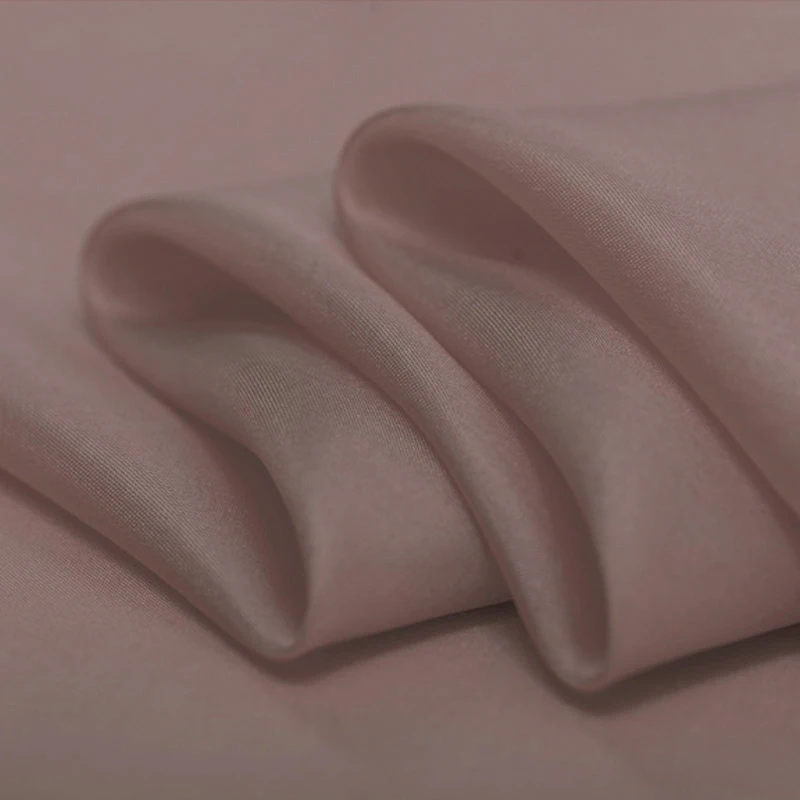 100% mulberry 8mm hot sale silk habotai 114cm width pink color silk scarf wedding dress silk habotai fabric