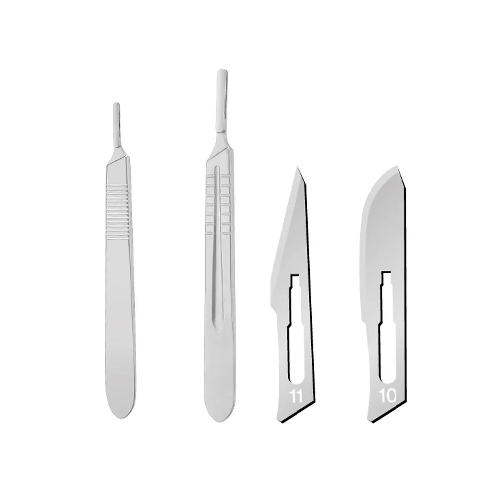 Scalpels Knives And Scalpel Handles Handle Fits Blades Surgical Knife Handle Detachable Blade remove able scalpel high class
