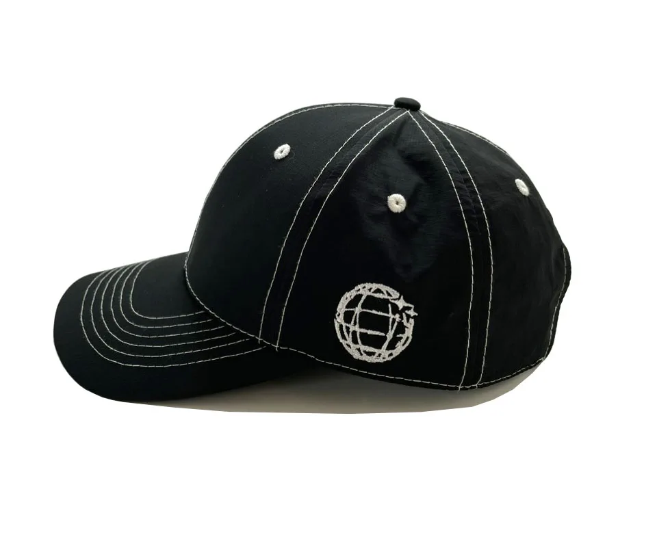 Custom Waterproof Baseball Hat Embroidery Logo Polyester Fabric Snapback Vintage Style Golf Caps For Man Vietnam Brand Hats