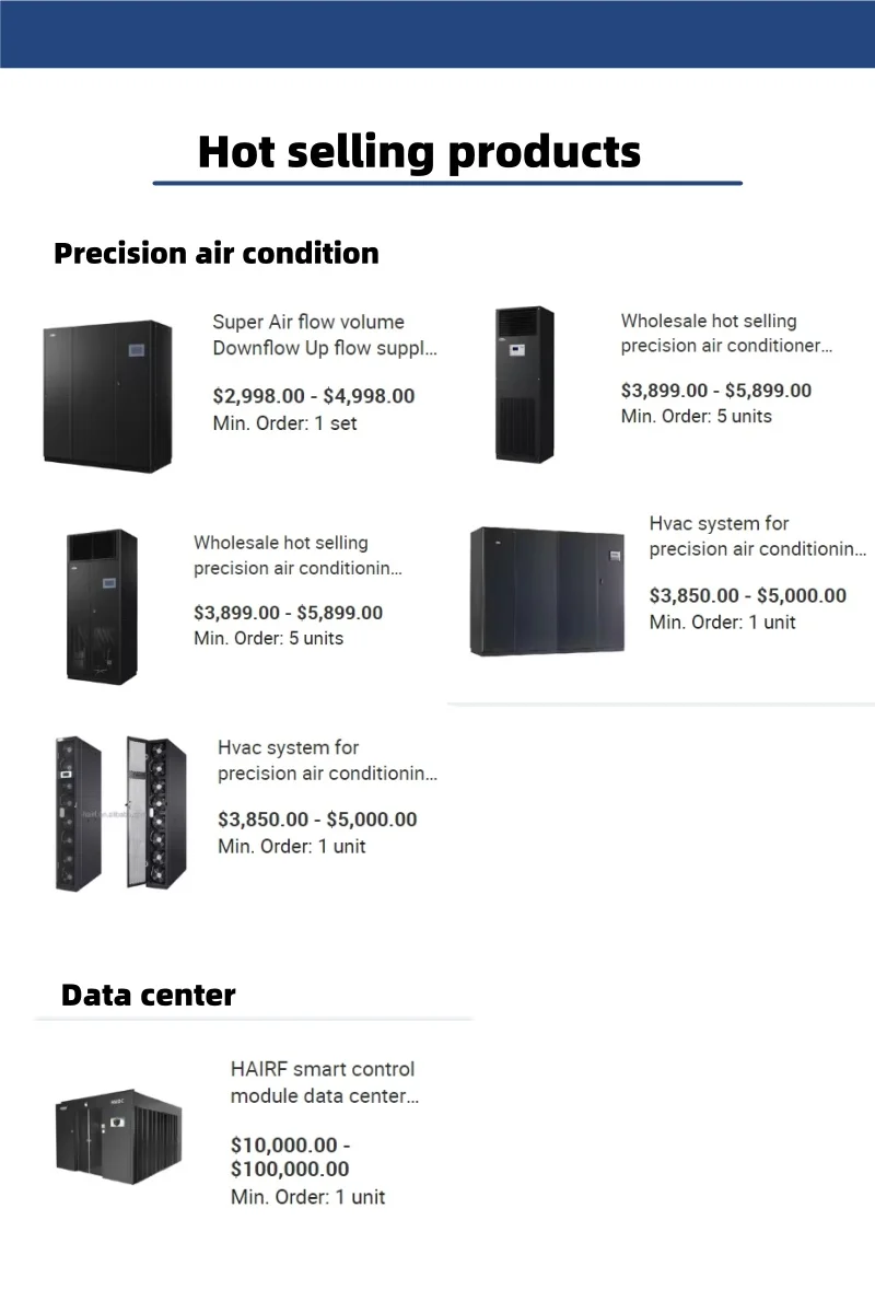 New Design Energy Saving Computer Room Data Center  Constant Temperature Precision Industrial Air Conditioner