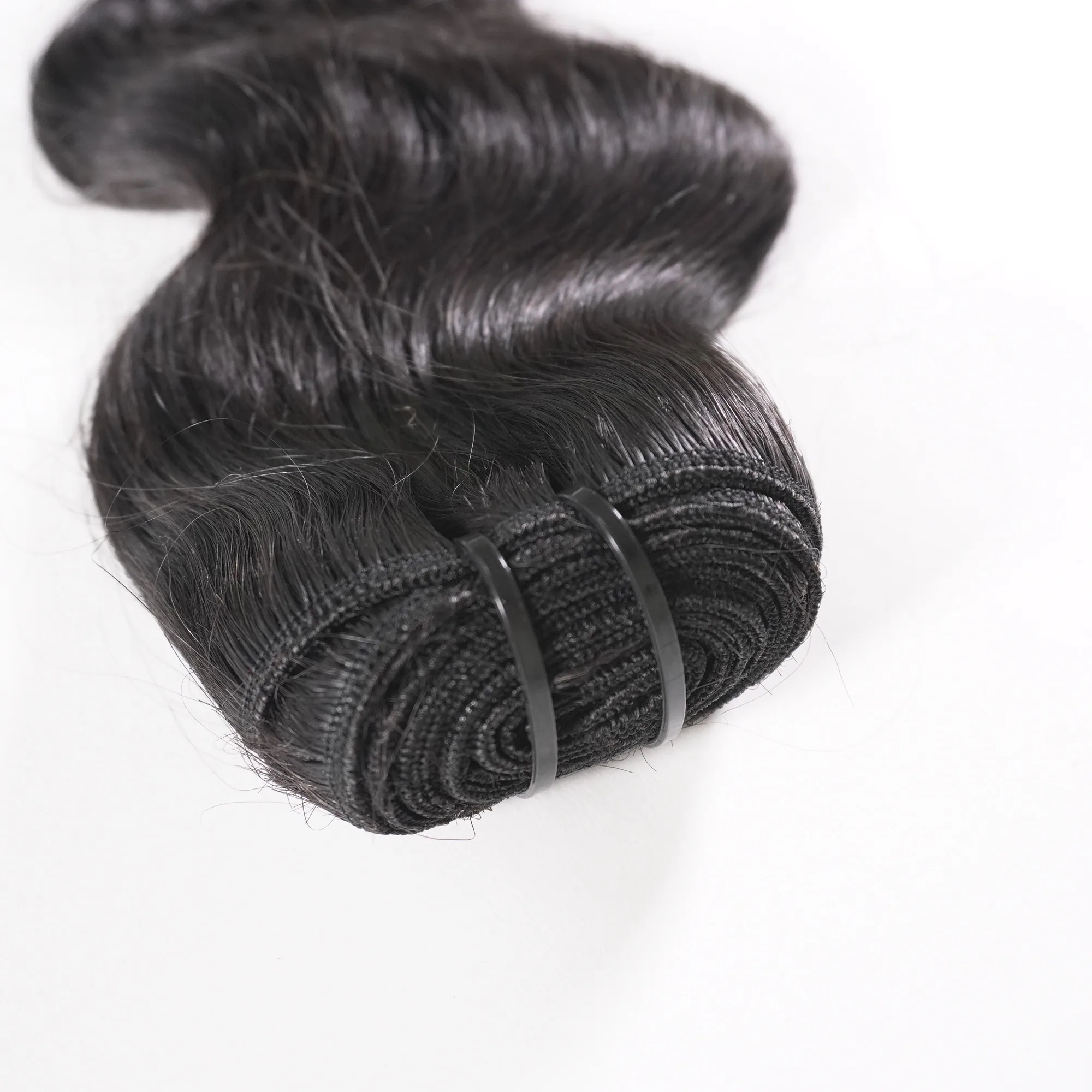 High quality 24 inch body wave weft hair extension made in Vietnam remy virgin human hair wholesale - genius weft