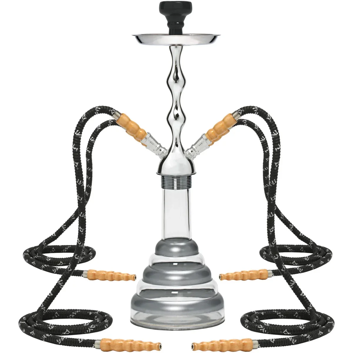Limited Edition Shisha Hookah Latest Design Midnight Modern Shisha Tobacco Flavor Hookah Cigarettes Pipe Barware Table Hookah