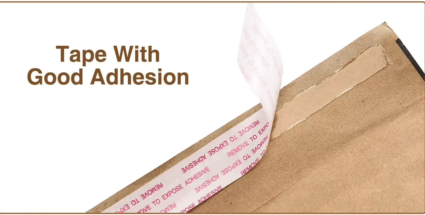 Custom LOGO Strong Adhesion 100% Biodegradable Kraft Honeycomb Paper Mailers Shipping Envelops Self-Sealing Mailing Bags