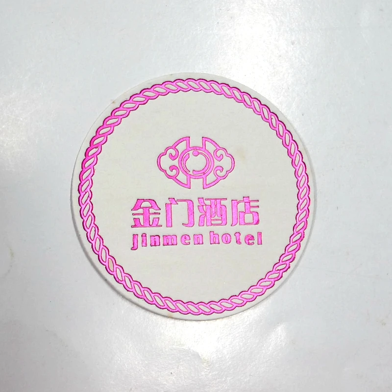 Promotional Custom Plantable Paper Customer Size Ecological Paper Card Logo Size Coaster Paper