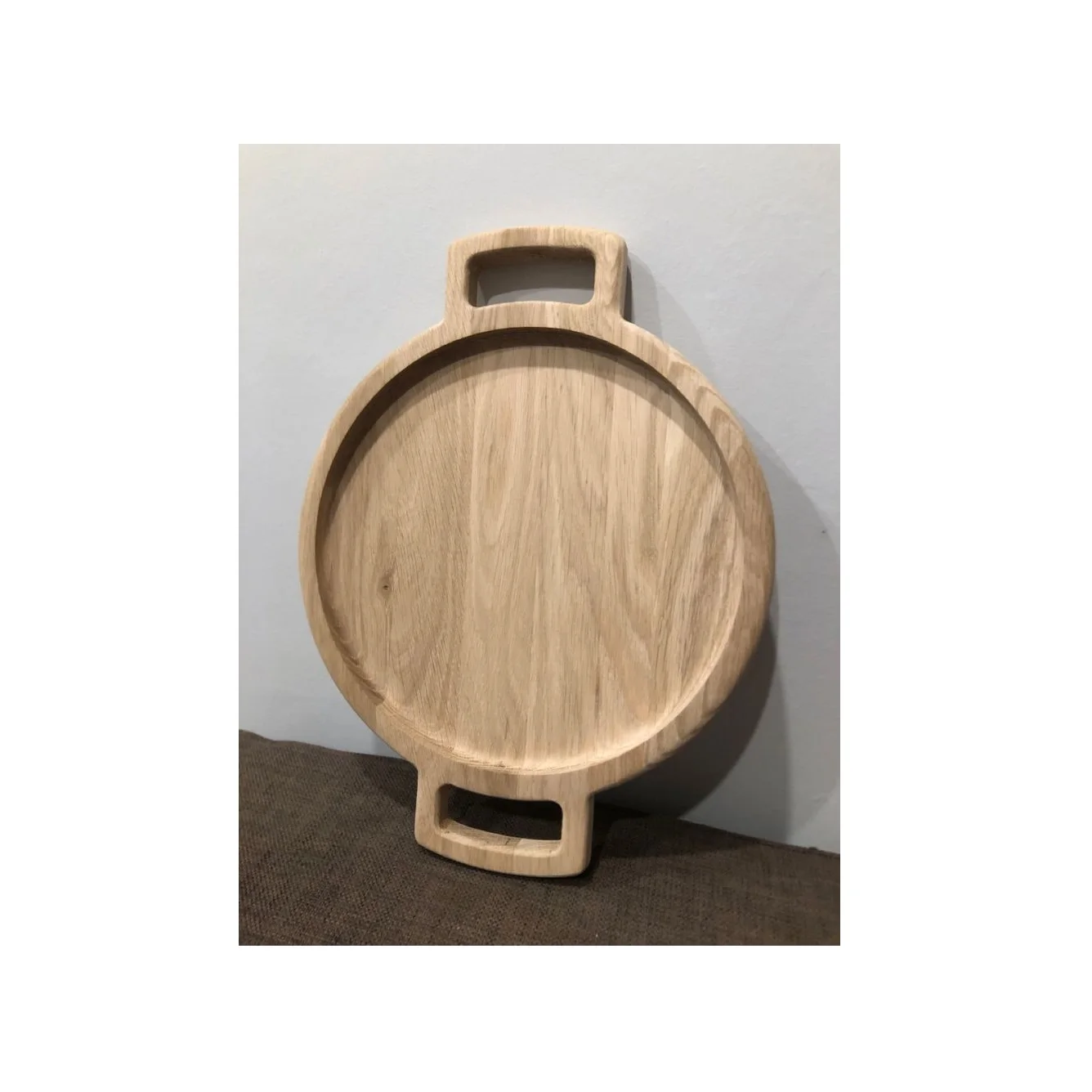 Upcoming Product wood Serving tray with handle wood paddle board pizza plate mango wood cutting board at low price