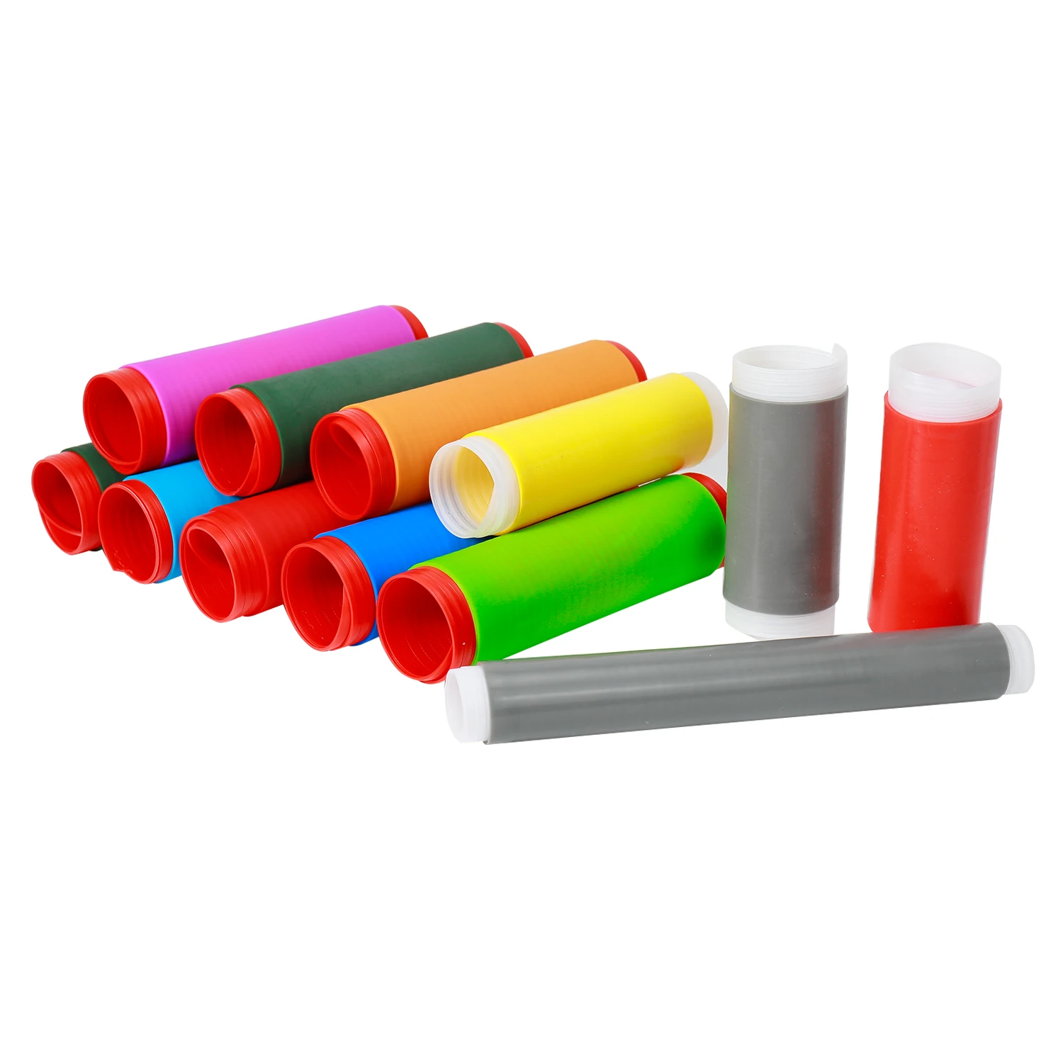 Retractable tube Silicone Rubber Cold Shrink Tube cold shrink wrap tube for communication