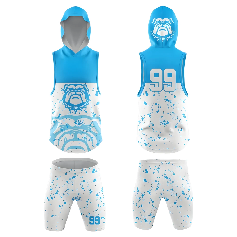 2024 Custom Blank Training Flag 7 on 7 Sublimated Compression Set Jerseys 7v7 Football Uniform from Pakistan