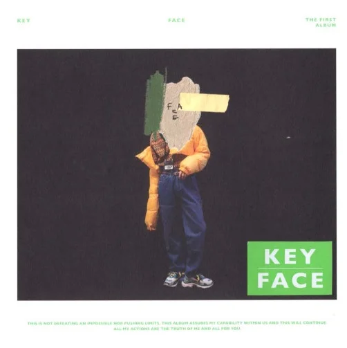 [Официальный Альбом KPOP] Корейский IDOL Girl Group Boy SHINEE KEY 1-й альбом EP FACE White