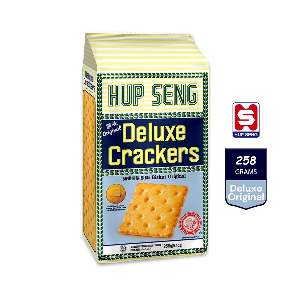 Salty Creamy Crackers (Cream/ Sugar/ Deluxe/ Corneo) Perfect for Breakfast Coffee Break Supper