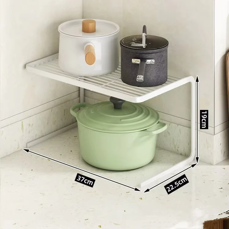 Creative Iron Spice Rack for Kitchen under Sink Cutlery Tabletop Storage Organizer for Small Space Organization