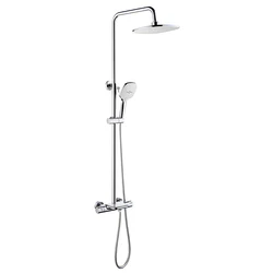 modern rain shower set sanitary ware in wall chrome brass mixer faucet bathroom tub with handle faucets
