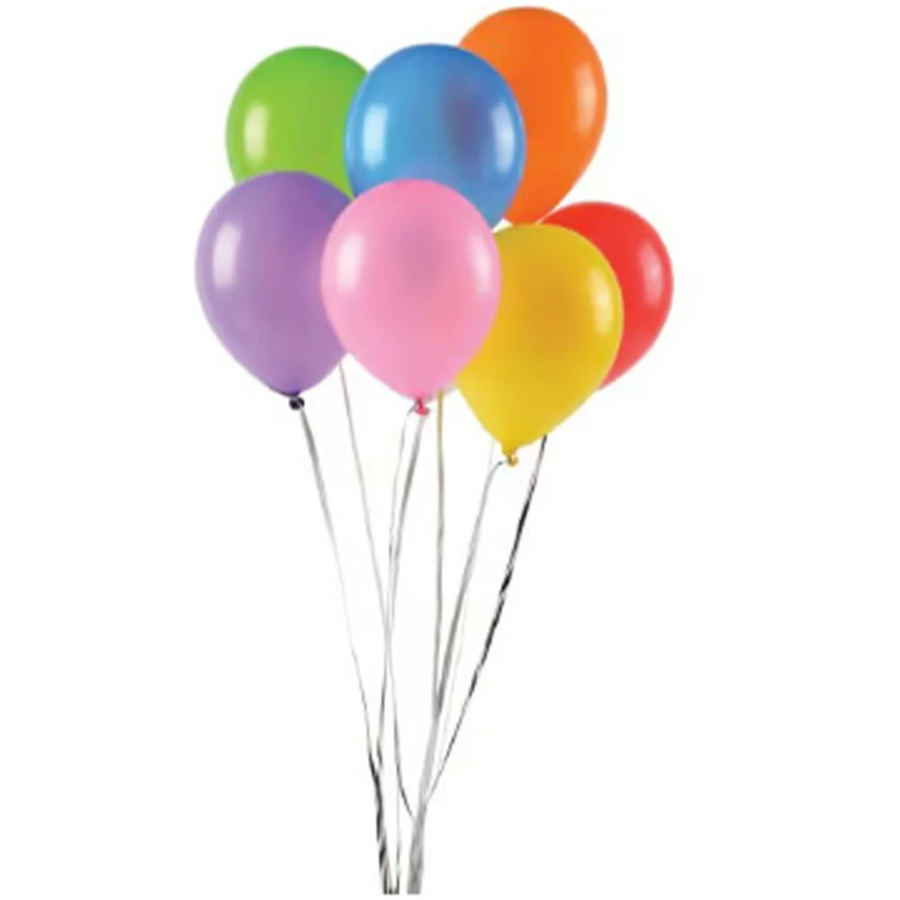 Assorted Balloons / 6 inch Multicolor Balloons for Birthday Party Decorations wedding Party Supplies