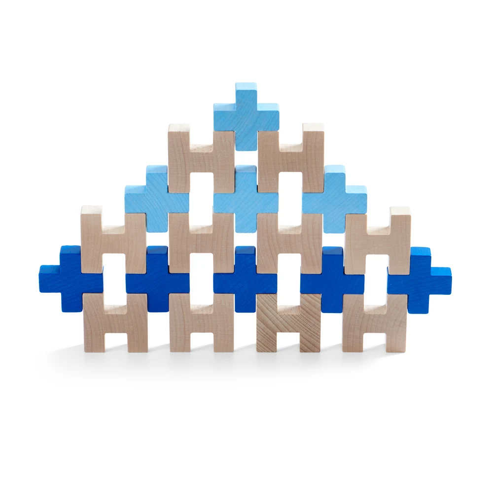 OEM Brand name Wooden 3D Arranging Game Aerius Montessori Toys Educational Toys