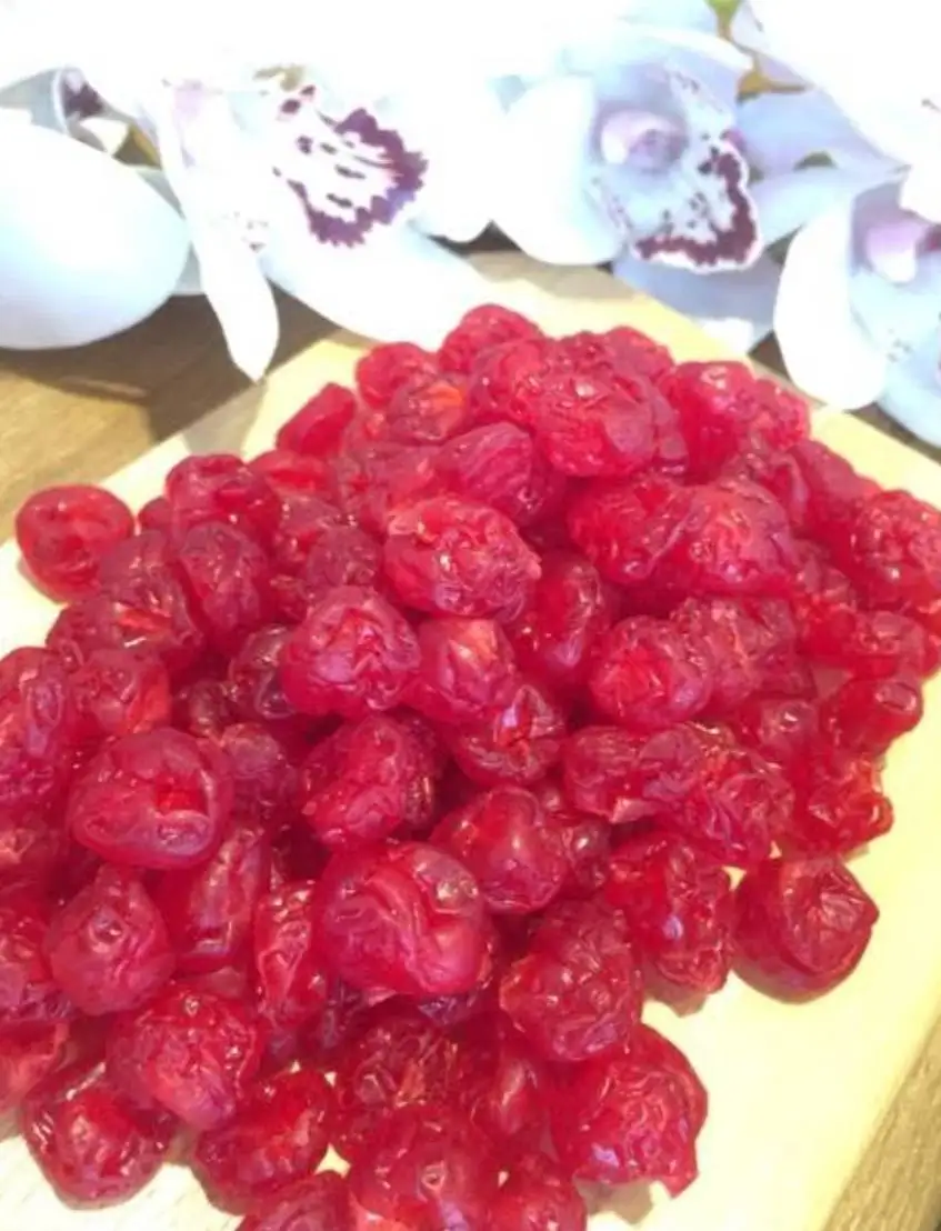 Dehydrated Cherry 100g./Pack, Low Sugar, Zero Flavorings, Wholesale from Factory in North of Thailand