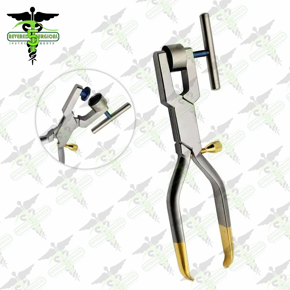 Arman Instruments Bone Morselize Mill Crusher with Titanium Plates Dental Implant Grafting by Five Revered Surgical