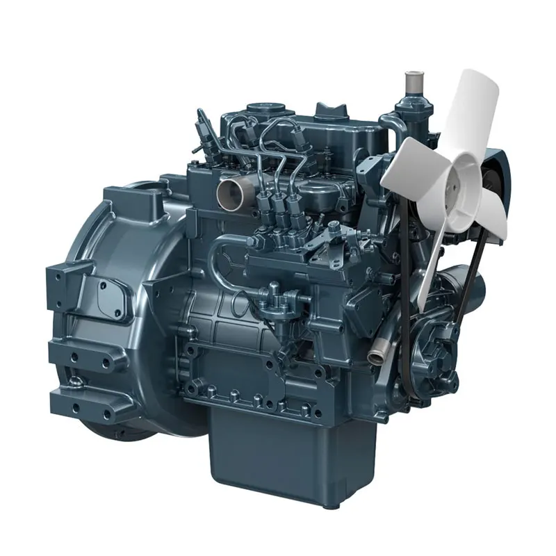 Подлинная Новый б/у kubota D722 полный двигатель Common Rail в 3 цилиндровый дизельный