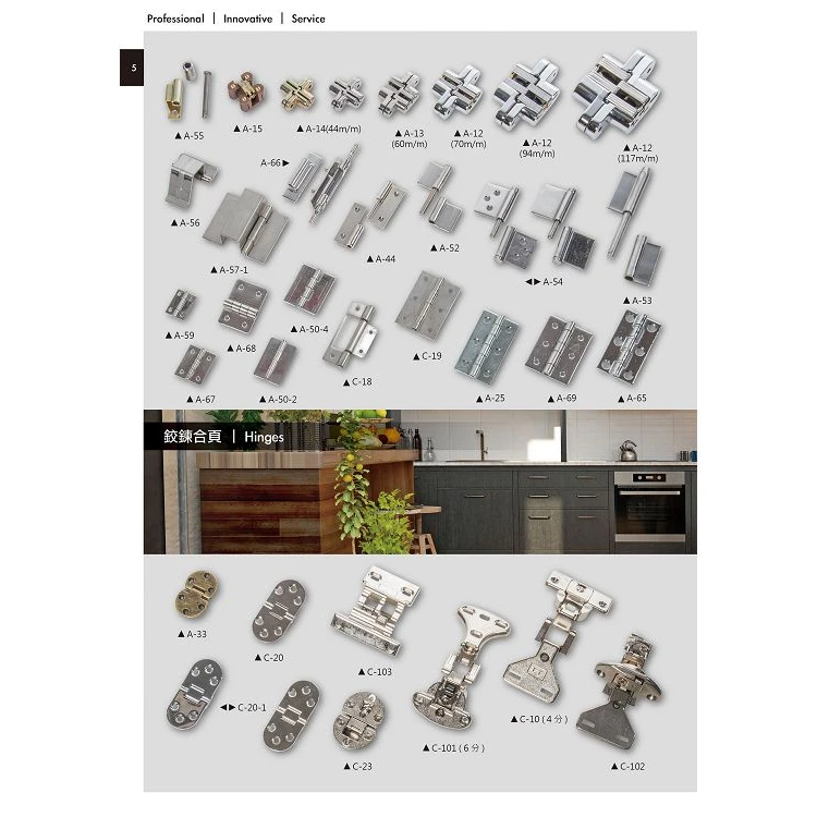 Taiwan Furniture Hardware Company Various Type Furniture Accessories  Connector Hinge Door Hige, Table Hinge & Lid Hinge
