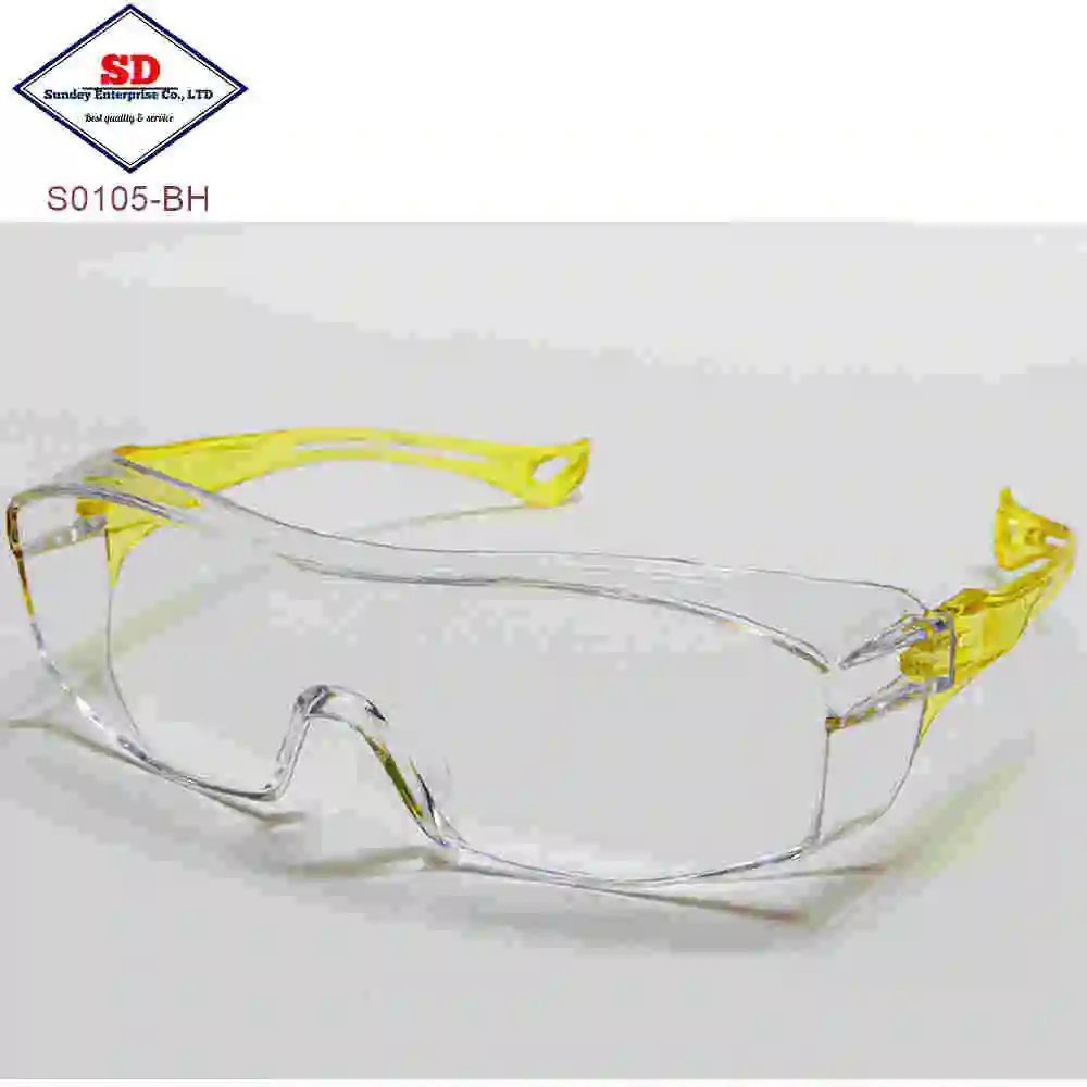 ANSI Z87.1 Standard Safety Spectacle Glasses Polycarbonate Anti-Fog Lens for Construction PC Frame