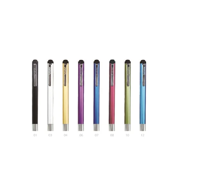 Reusable Medical Light Pen with LED Manual Power Source Metal Material in 8 Colors for Nurses Doctors Nursing Students
