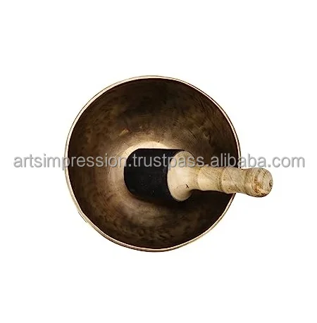 Poland Design Singing Bowl Polished Brass Tibetan Meditation Bowls Singing Bowls for healing sound Spiritual Supplies
