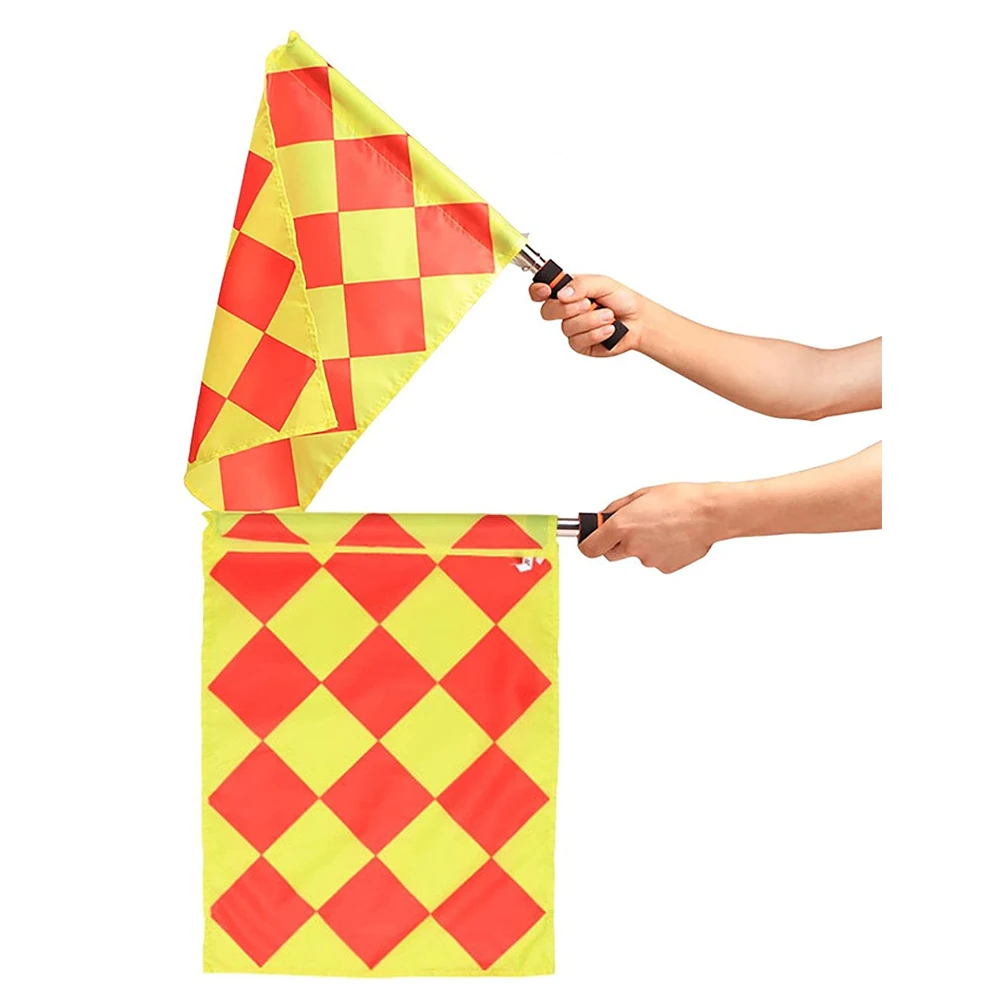 Top Sale  Wholesale Factory Supply Linesman Sports Flag Available In Orange & Yellow Colour For Exporting