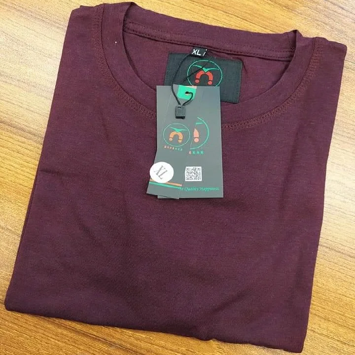 Summer Casual Breathable 100%Cotton tshirt spandex Plain Short Sleeves Casual solid color Cotton Outfits T shirt from Bangladesh