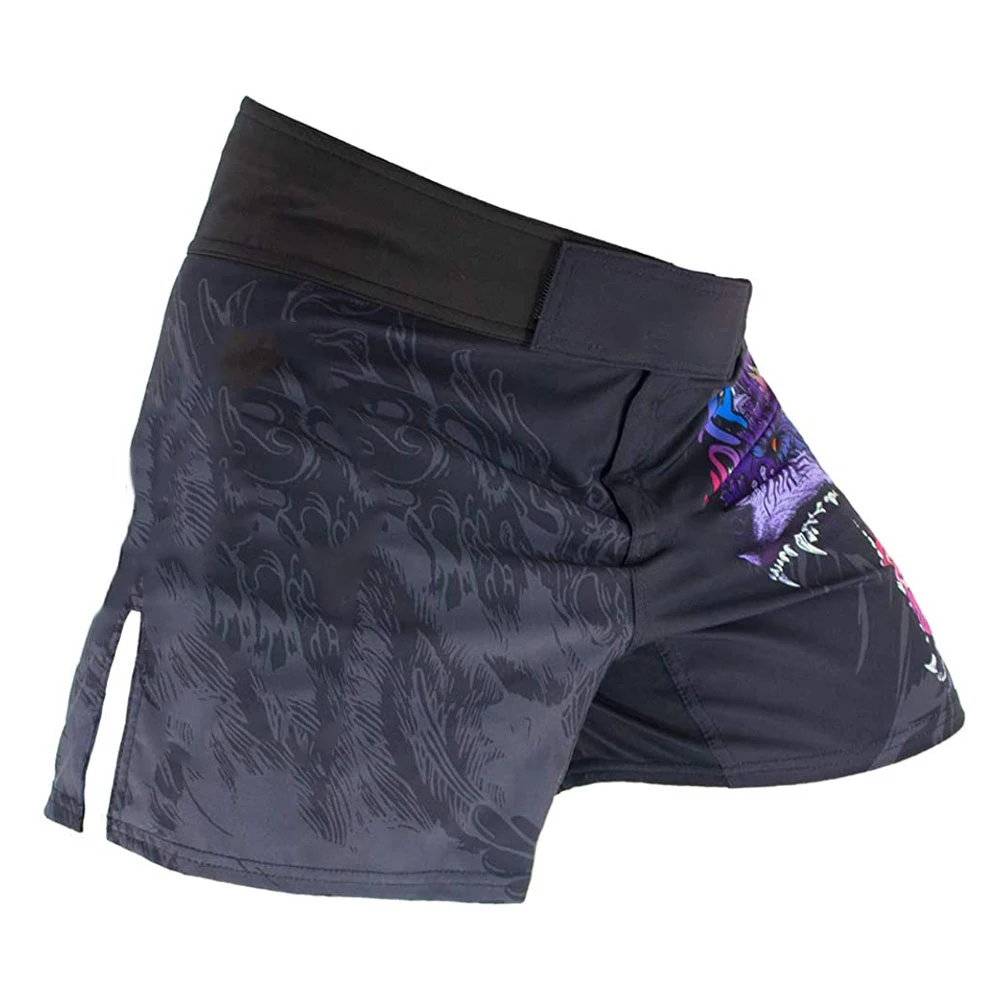 New Arrival Gym Yoga Fitness Wear MMA Shorts Top Quality Custom Logo Sublimated Gym Exercise MMA Shorts For Men