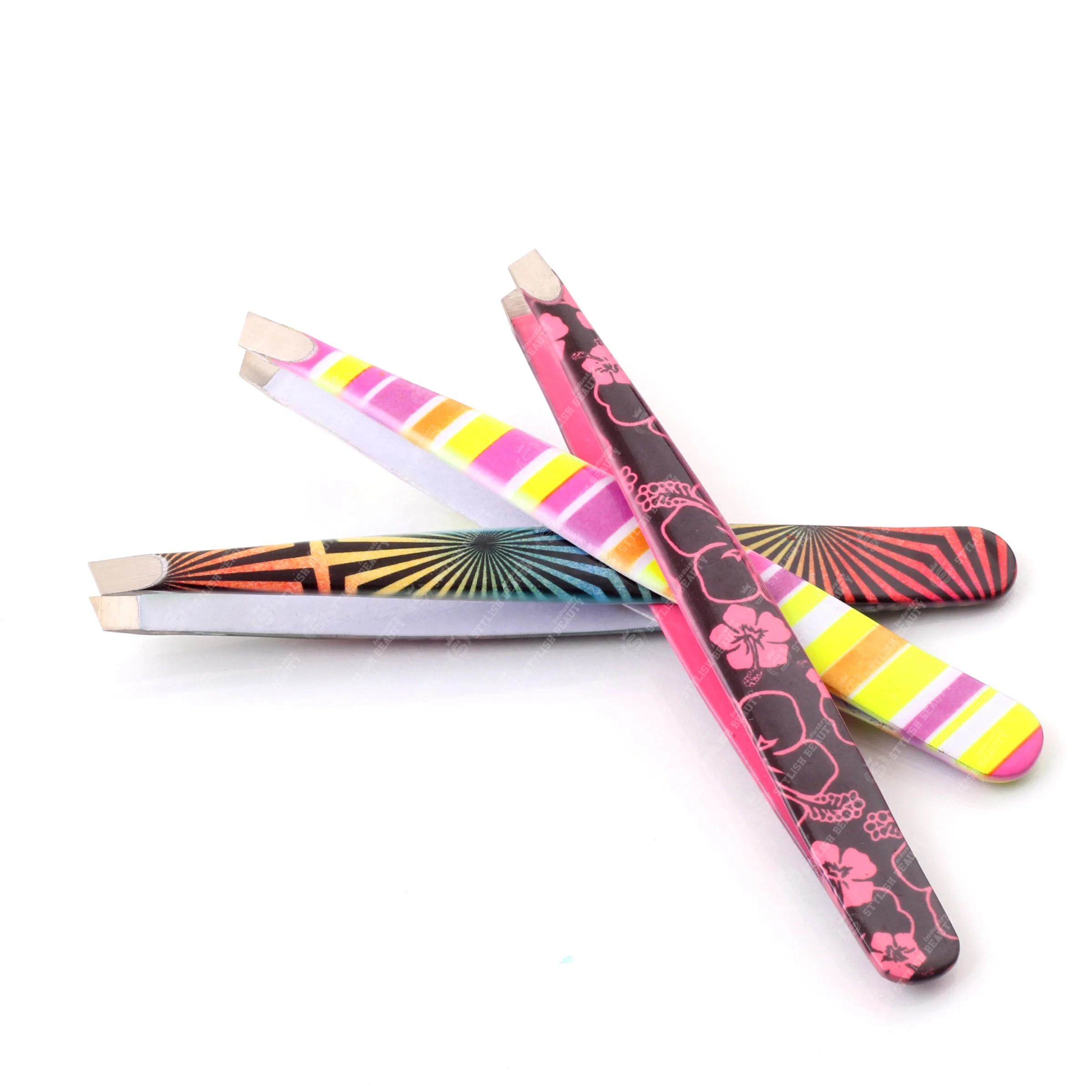 Professional Eyebrow Tweezers Eyebrow Hair Removal Clip Makeup Tools Japanese Stainless Steel Anti Static Brow Tweezers