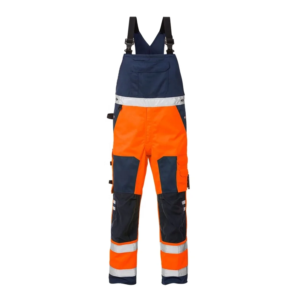 Safety Suit Coverall Working Uniform For Construction and Industry Factory Manufacturing Reflective Safety Coverall
